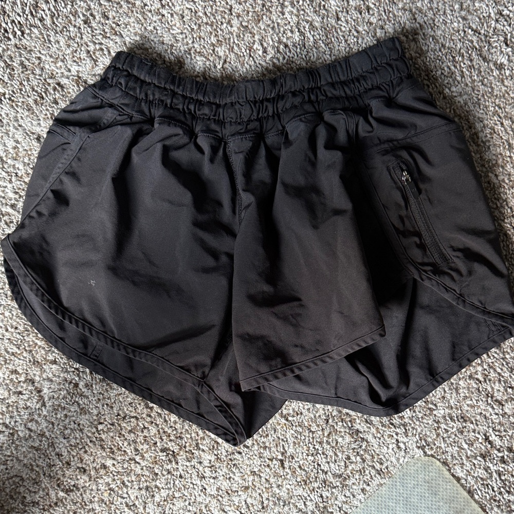 Lululemon Athletica Black Athletic Shorts